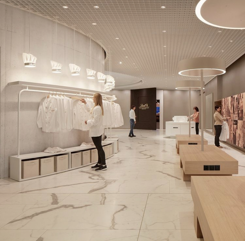 LINDT Master Chocolatiers in the museum