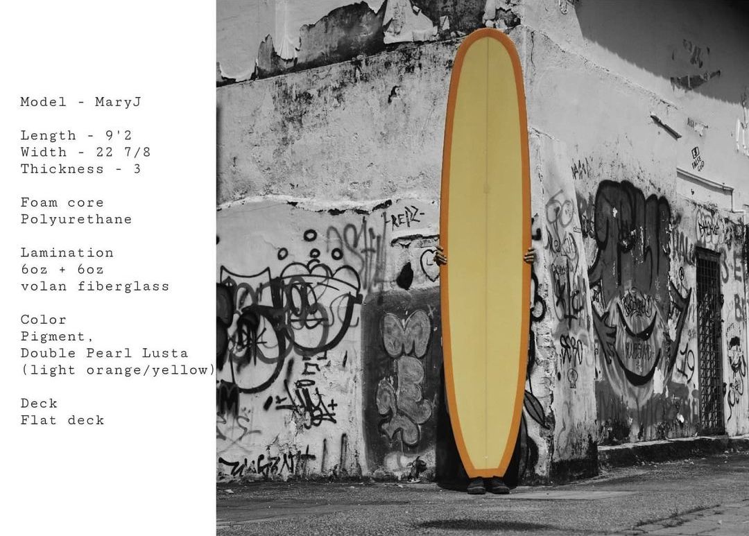 Grab Your Own Surf Craft 'Kemudi' that is Hand-shaped from Start to Finish