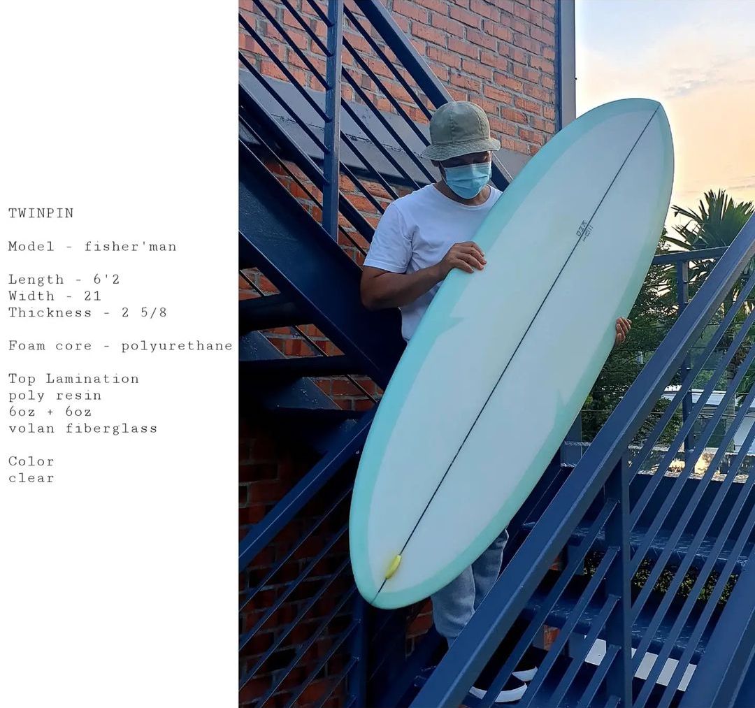 Grab Your Own Surf Craft 'Kemudi' that is Hand-shaped from Start to Finish