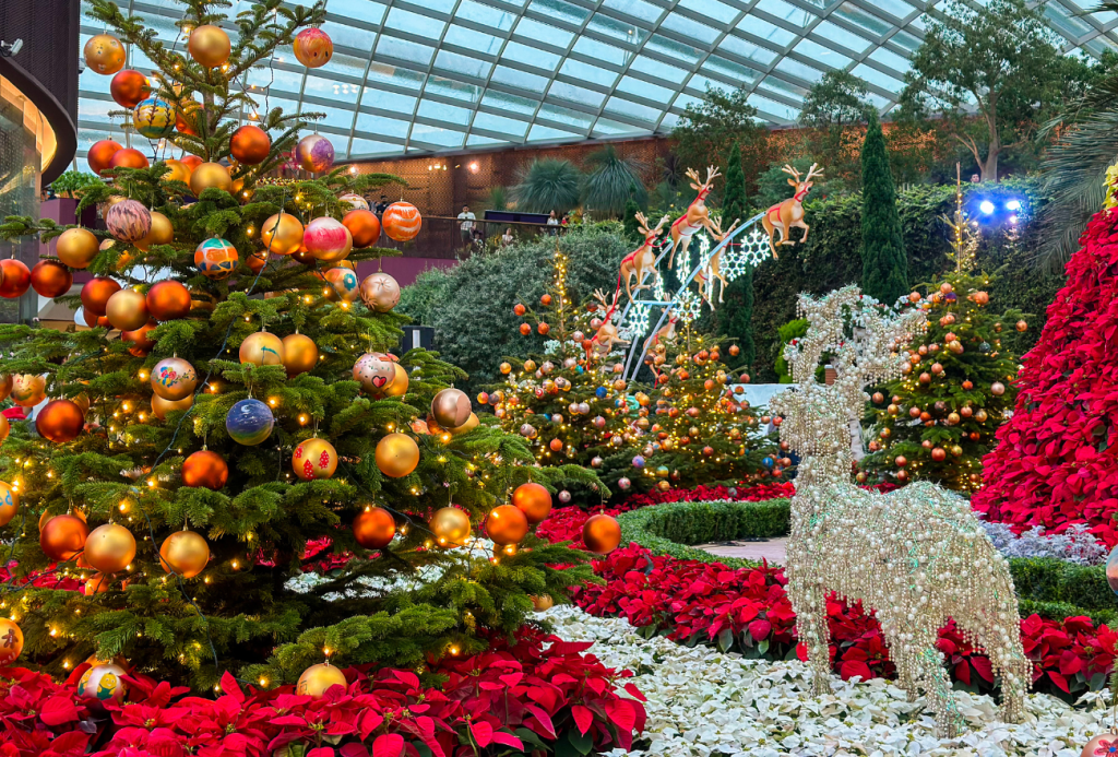 Enchanting and festive place