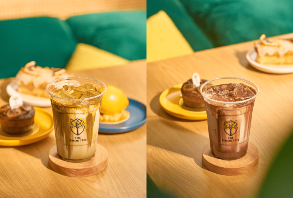 the lemon tree Houjicha Chai and Chocolate Chai