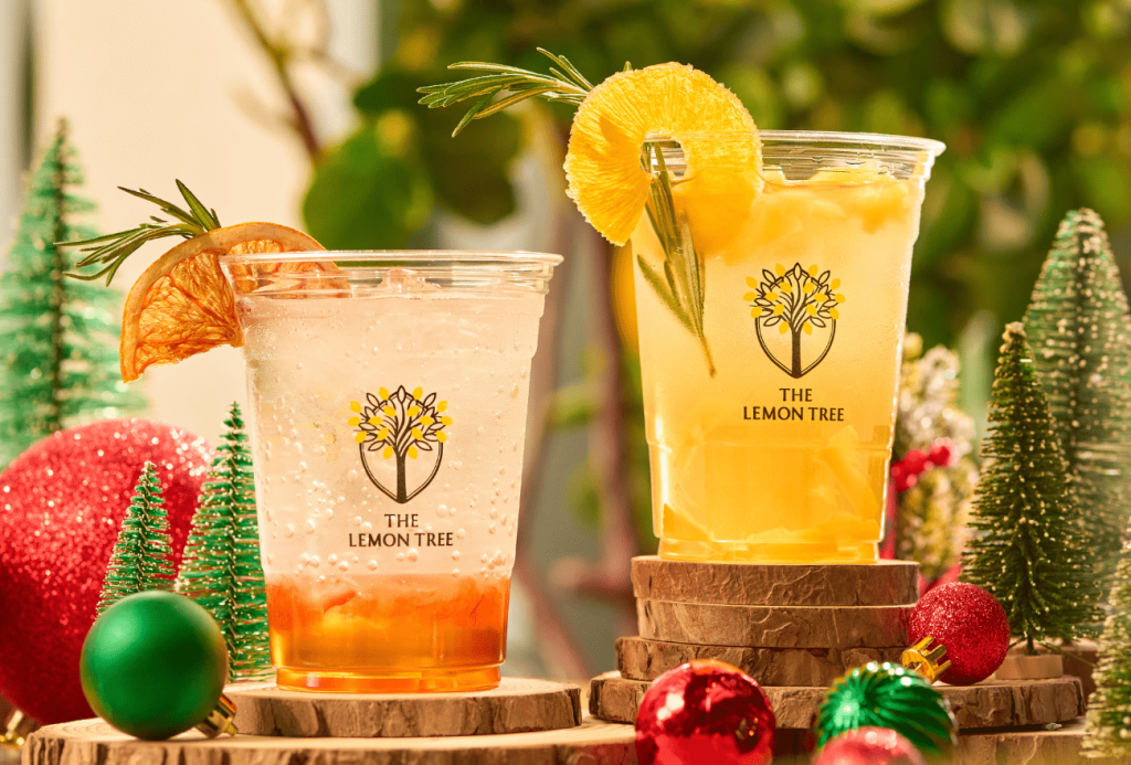 the lemon tree Lemonade Cooler or Grapefruit Peach Mojito