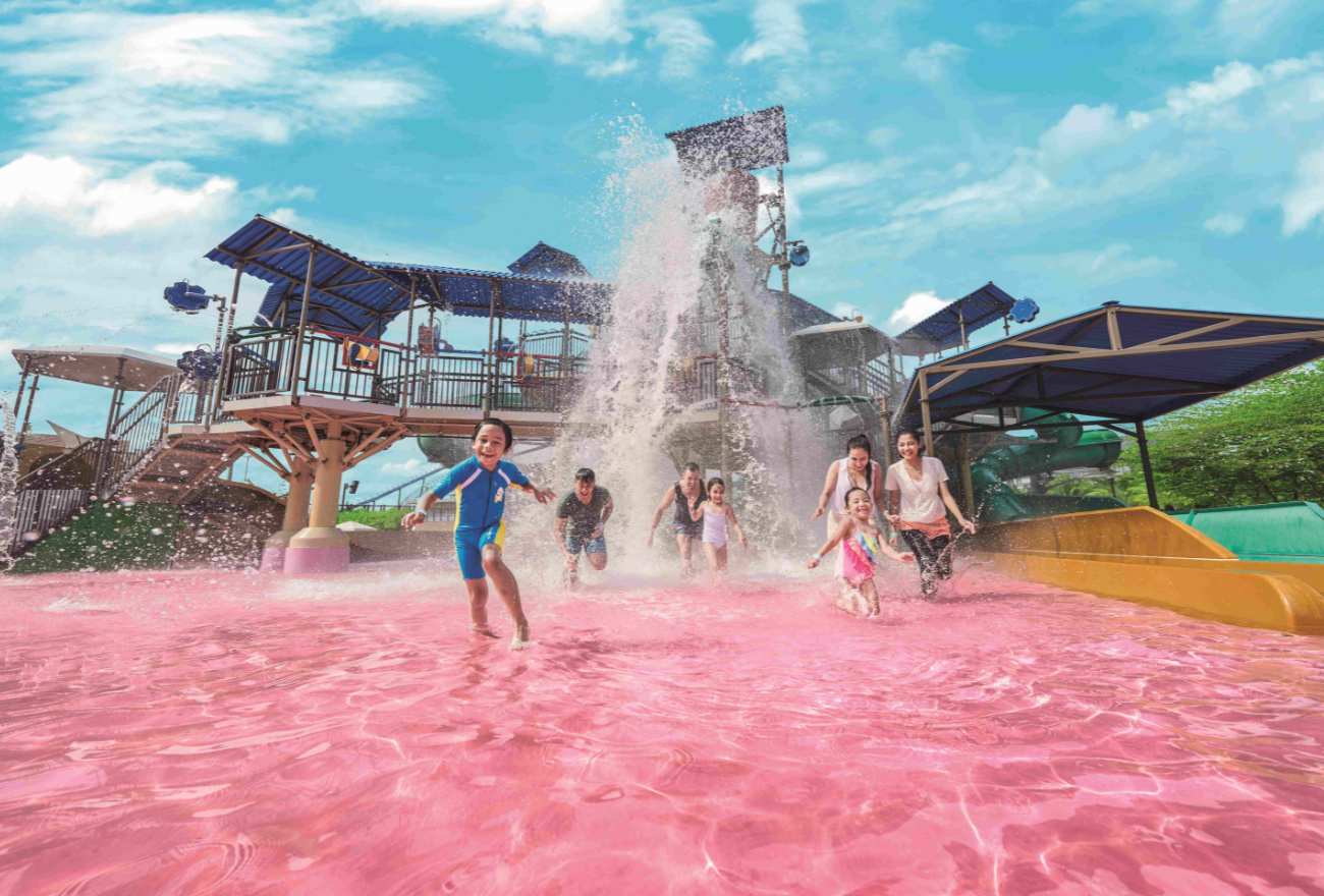 Kids Having Fun at Desaru Coast