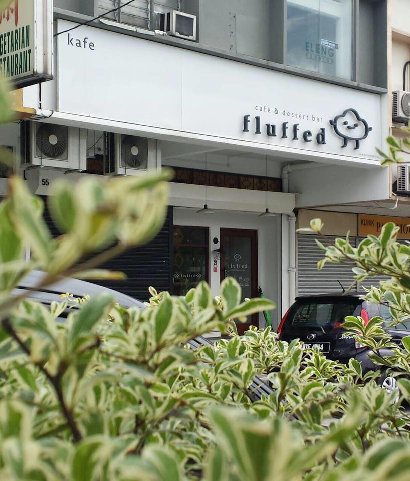 Fluffed Cafe Exterior